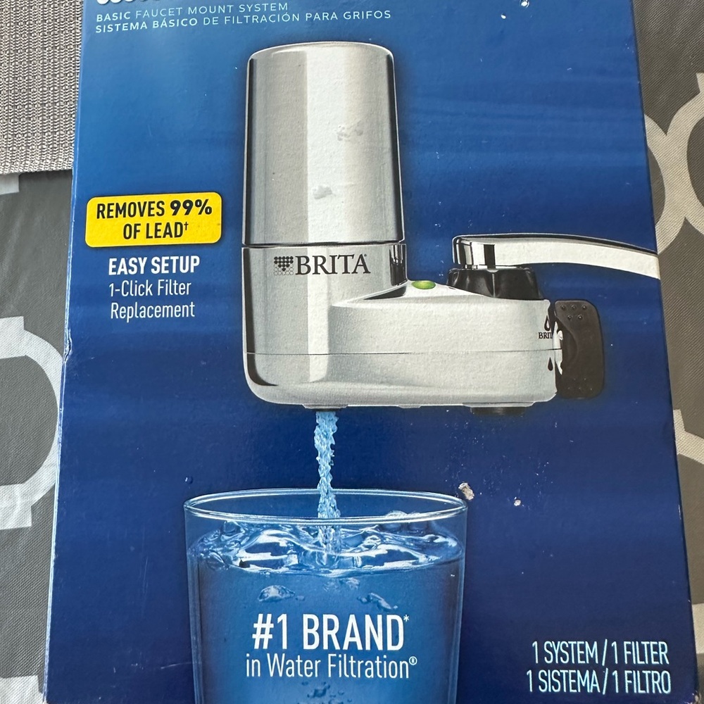 Brita Faucet Mount System in Silver